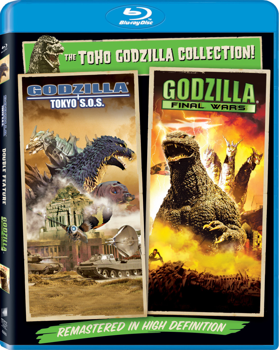 Godzilla Tokyo S.O.S. / Godzilla Final Wars BluRay Sony Pictures